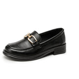 Luxury Platform Loafers with Metal Chain – 2025