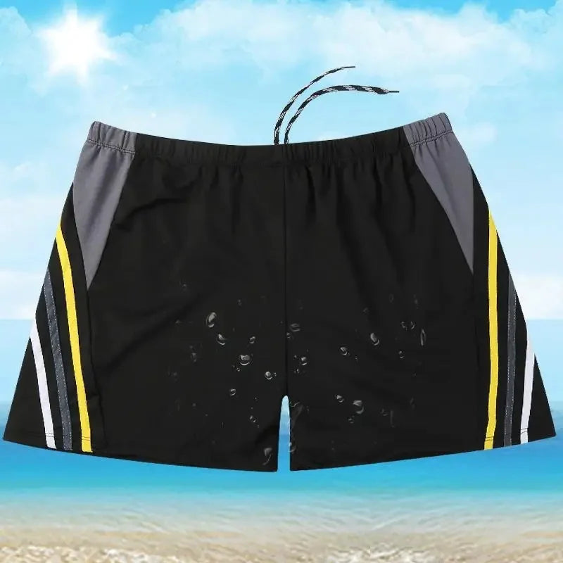 Unisex Plus Size Loose Fit Swim Shorts
