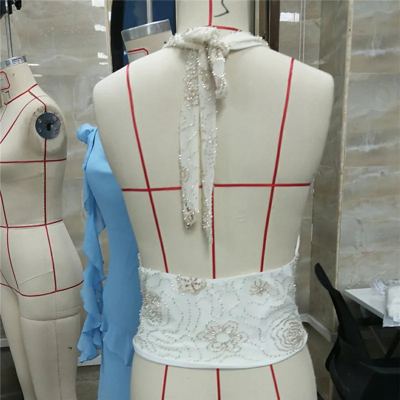 Women Sequin Deep V Tank Top