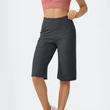 Women Capri Pants with Pockets Yoga Fit