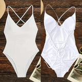 Women Solid Plus Size Swimsuit