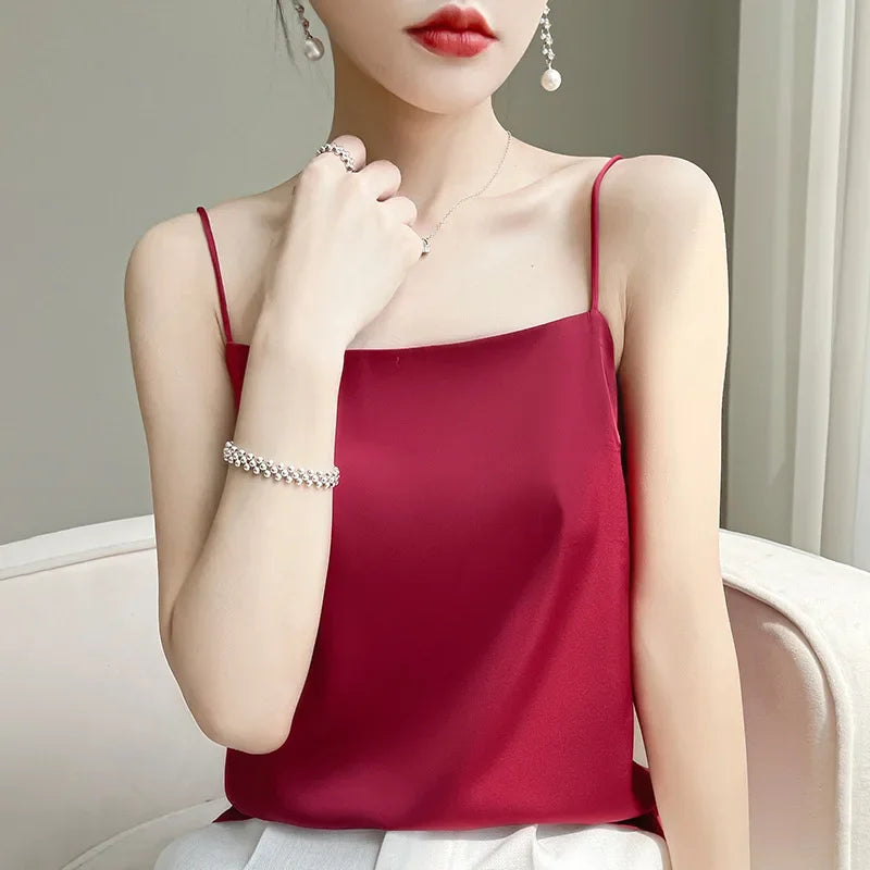 Solid Office Camis Tank