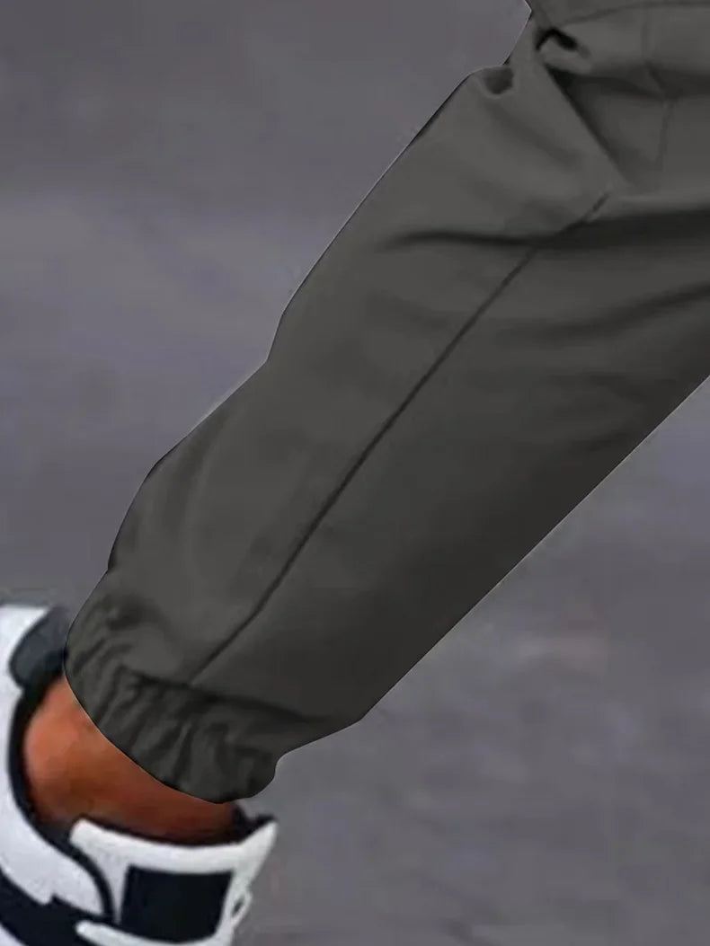 Men Ice Silk Cooling Cargo Pants