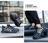 Men Lightweight Rotary Buckle Safety Shoes