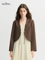 Women Plus Size Beaded Short Jacket