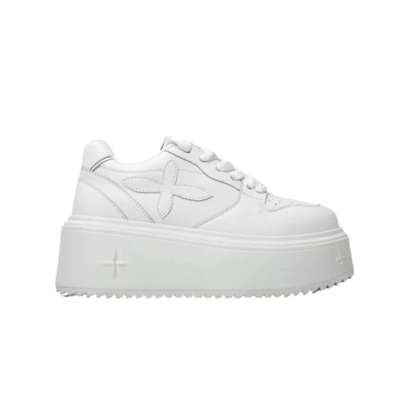 Women Sneakers Casual Thick Sole Platform Shoes
