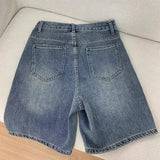Women’s High Waist Denim Shorts - Casual Summer Fashion