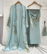 Women Bridal Satin Robe Set