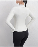 Women Textured Long Sleeve Running Jacket