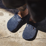 Men Blue Mule Shoes
