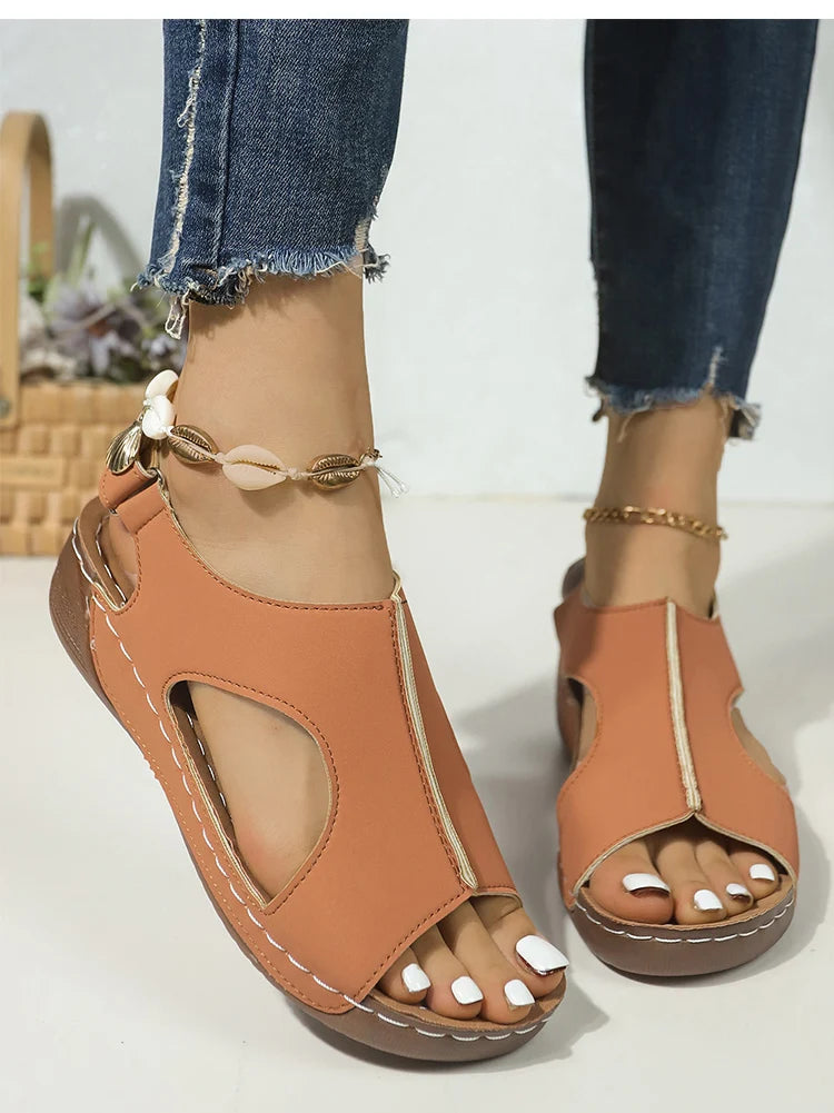 Low Platform Wedge Sandals – Summer 2025