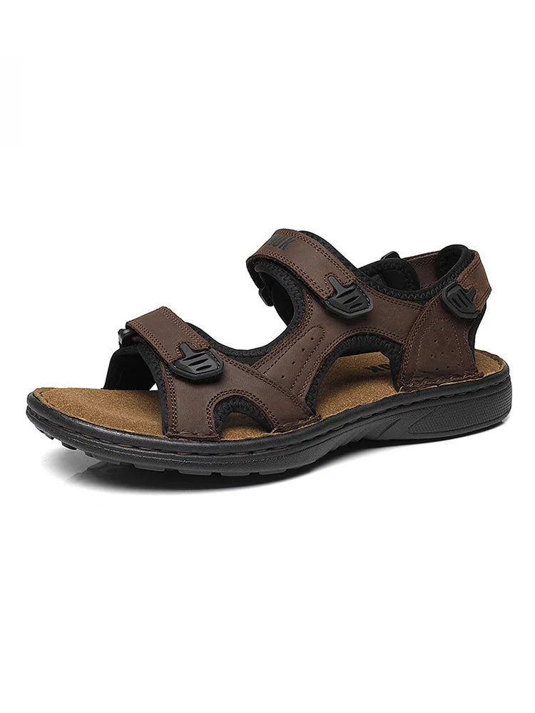 Men Leather Outdoor Sport Sandals