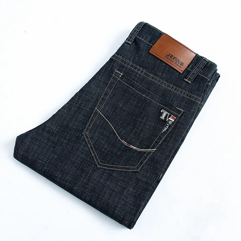 Men's Plus Size Straight Business Jeans