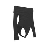 Red Backless Bodysuit Women – Slim Corset