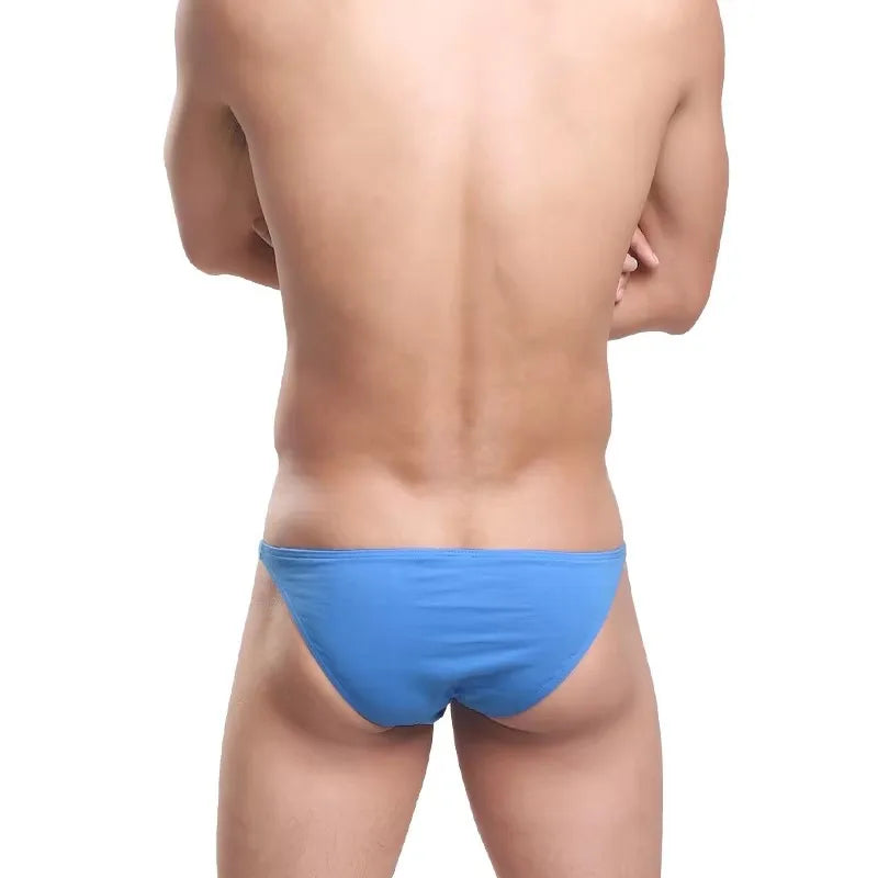 Men's Cotton Brief Shorts – Low Waist U Pouch