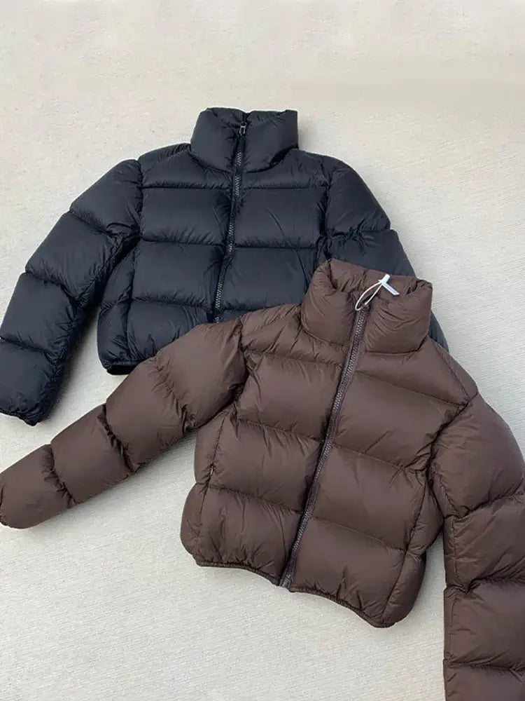 Women Cozy Short Winter Coat