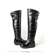 Women Wedge Boots – 2025 Winter