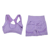 Women Yoga Vest & Shorts Set