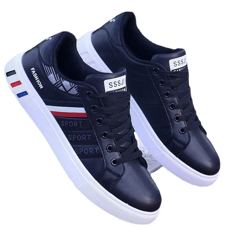 Men’s PU Leather Casual Sneakers