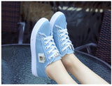 Women Canvas Shoes Lightweight Flat Sneakers