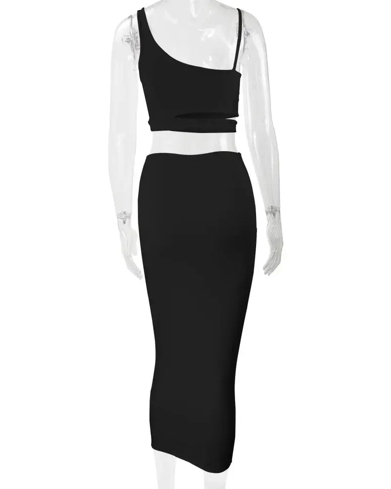 Chic Party Night Dress – Two Piece Set for Women