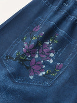 Women's 3-Piece Denim Style Shorts