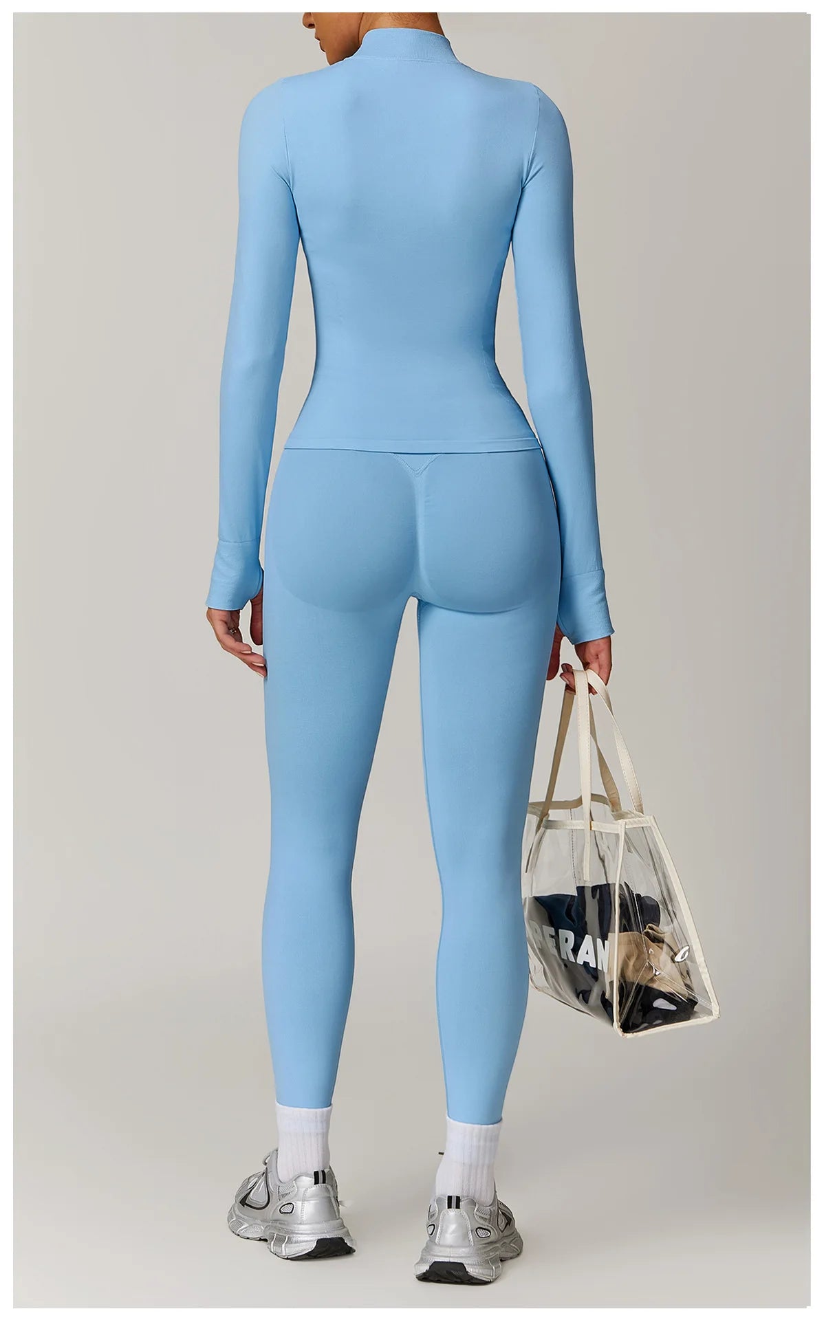 Seamless Women's Long Sleeve Yoga Jacket – Windproof Running Sports Top