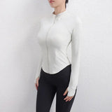 Women Textured Long Sleeve Running Jacket