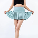 Women Tennis Pleated Skort