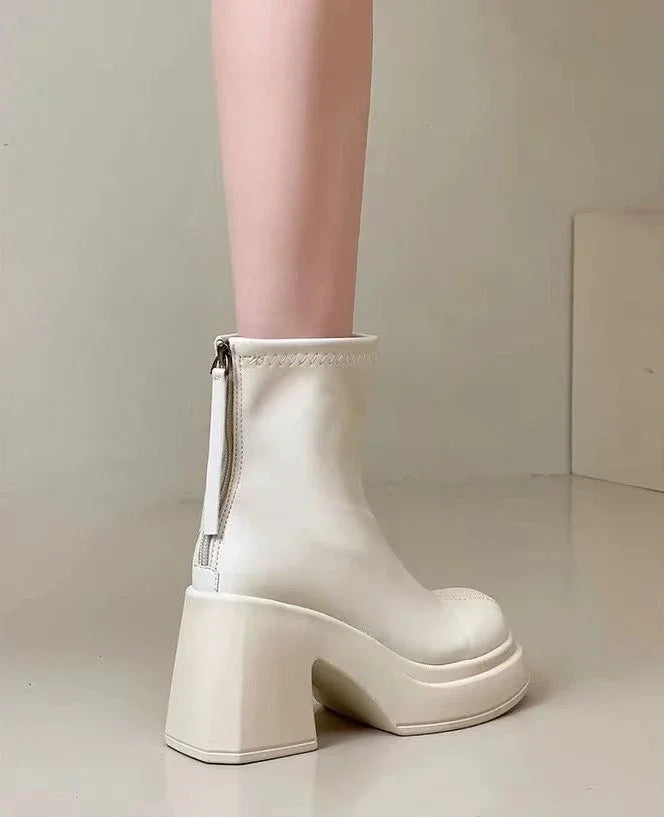 Women Ankle Boots Fashion Short Booties