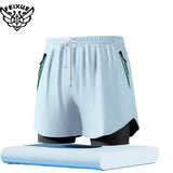 Men's Plus Size Beach Swim Shorts