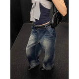 HighMuse™ – Vintage Wide Leg High Waist Denim Pants (Polished, Comfy & Versatile)