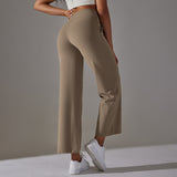 Women Seamless High Waist Wide Leg Leggings