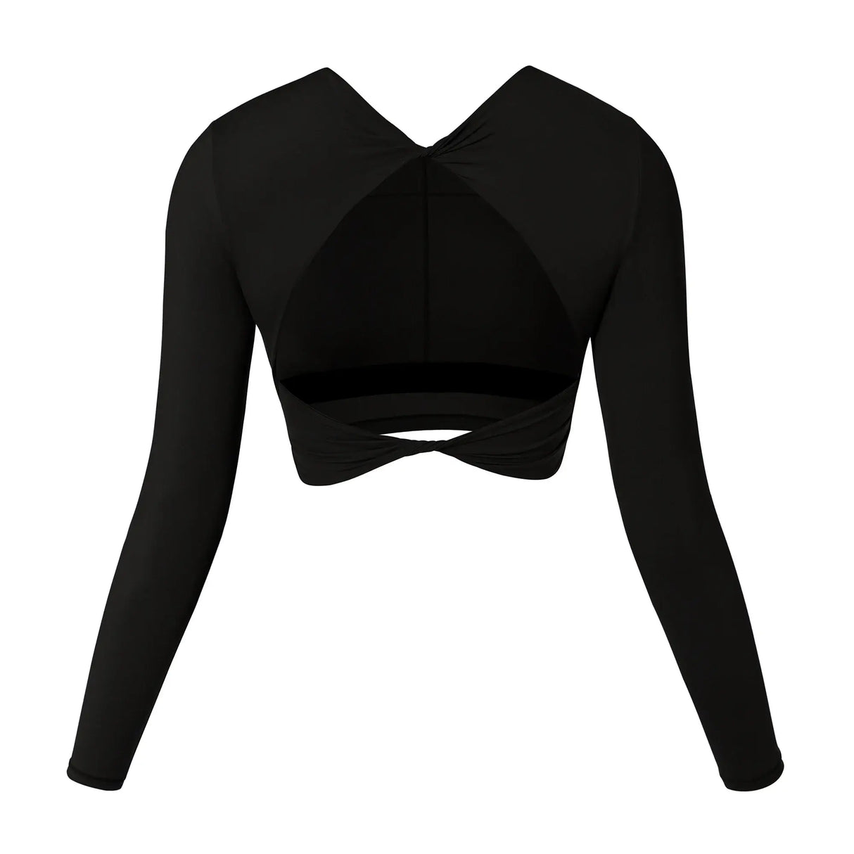 Women Open Back Long Sleeve Yoga Top