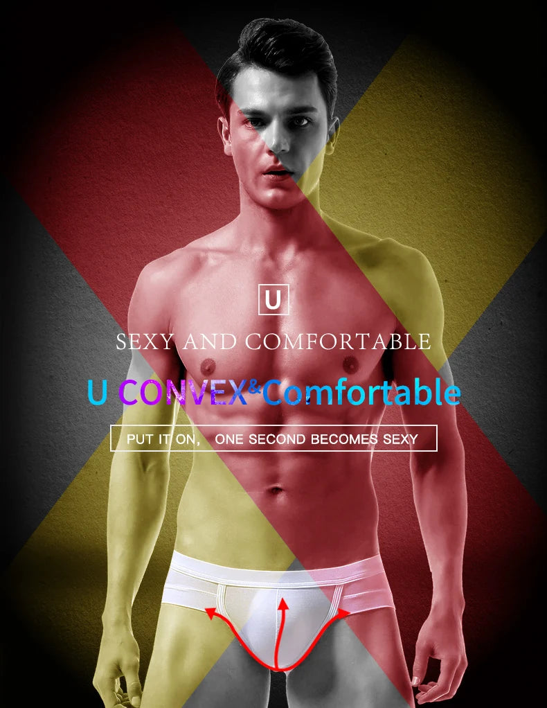 Men's Modal Briefs – Low Waist Sport Pocket