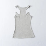 Women Ribbed Strap Tank Top