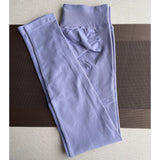 Women Seamless Ribbed Scrunch Yoga Leggings