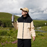 Unisex Plus Size Softshell Fleece Jacket