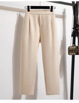 Women's Plus Size High Waist Pants – Autumn Winter