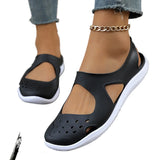 Women Plastic Flat Sandals Casual Espadrilles