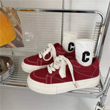 Women Canvas Shoes Flat Casual Sneakers