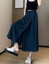 Women Vintage Mesh Tulle Long Skirt