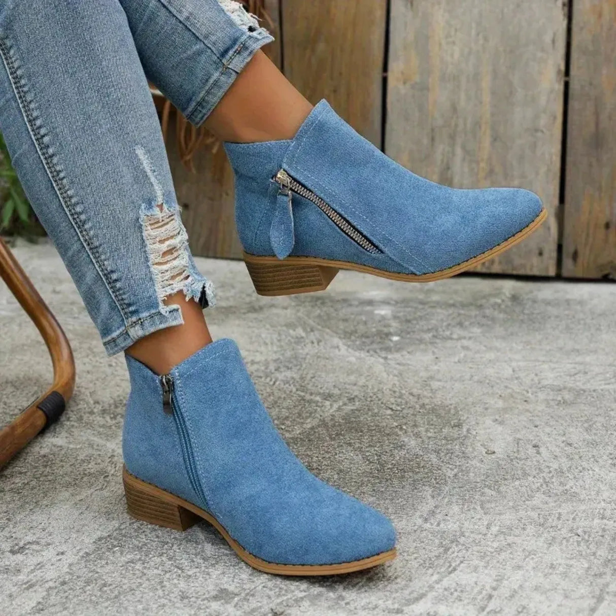 Women Ankle Boots Platform High Heels