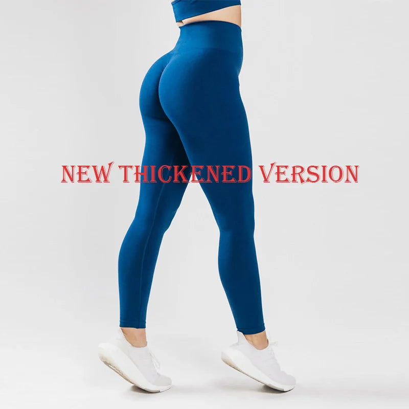 Women Seamless Push Up Scrunch Leggings