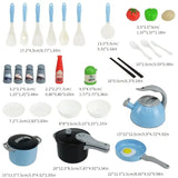 Kids Pretend Play Kitchen Cooking Set