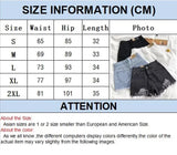 Summer Women's High Waist Cowboy Denim Shorts