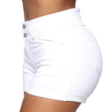 Liooil High Waist Jean Shorts for Women