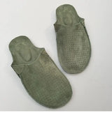 Men Retro Leather Mules