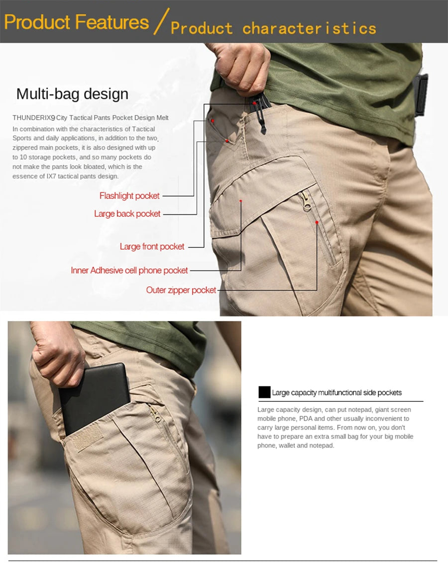 Men Camouflage Tactical Pants