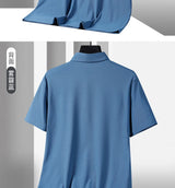 Men Oversize Quick Dry Polo Shirt